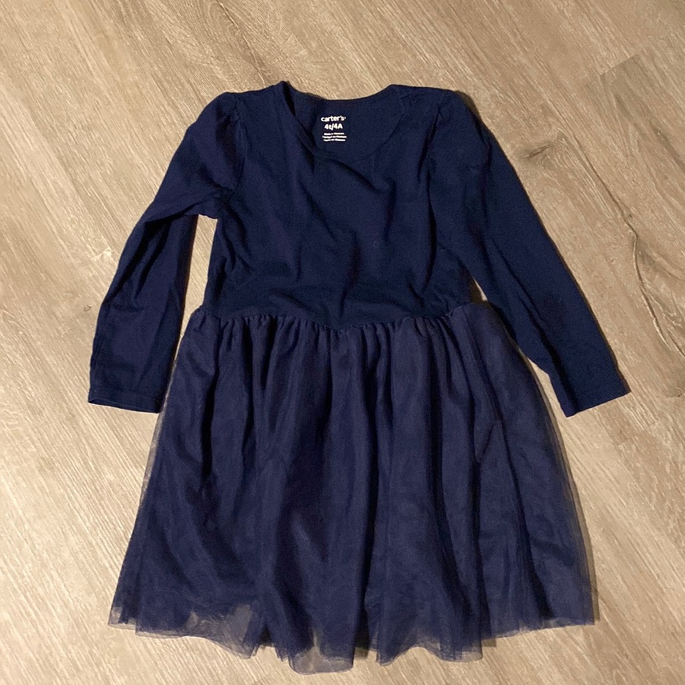 4/$10 Carter’s Navy Tulle Dress